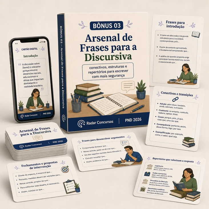 Arsenal de Frases para a Discursiva da PND